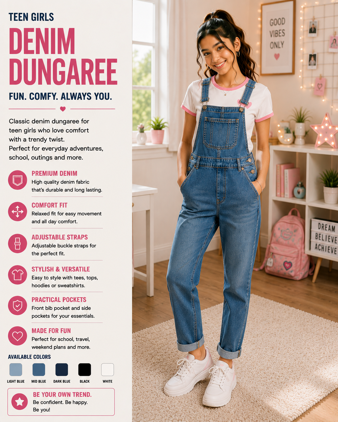denim dungaree