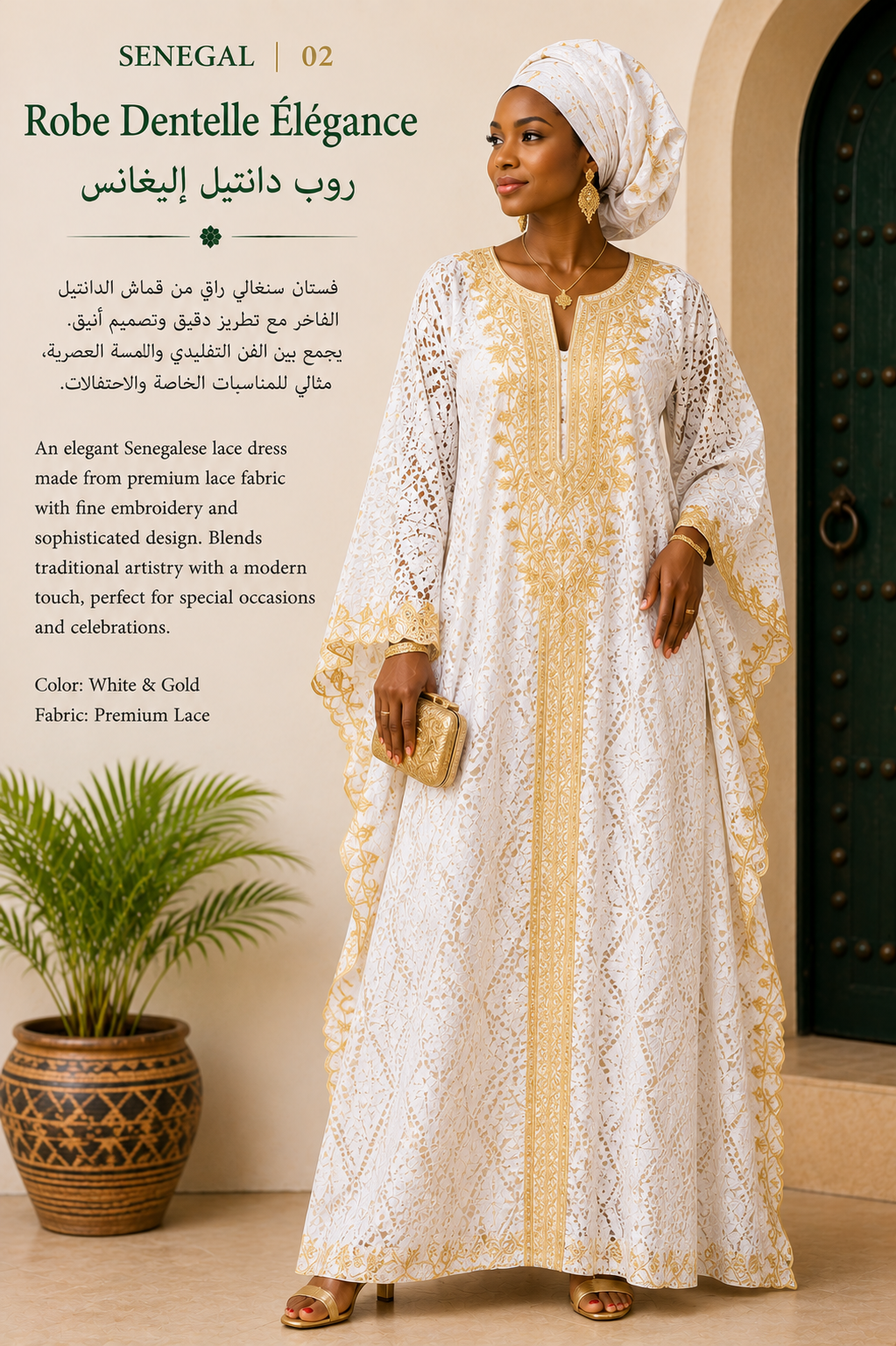 Robe Dentelle Elegance