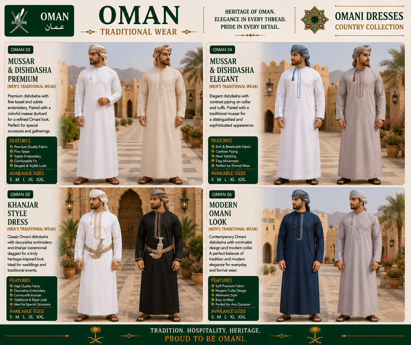 khanjar style dress