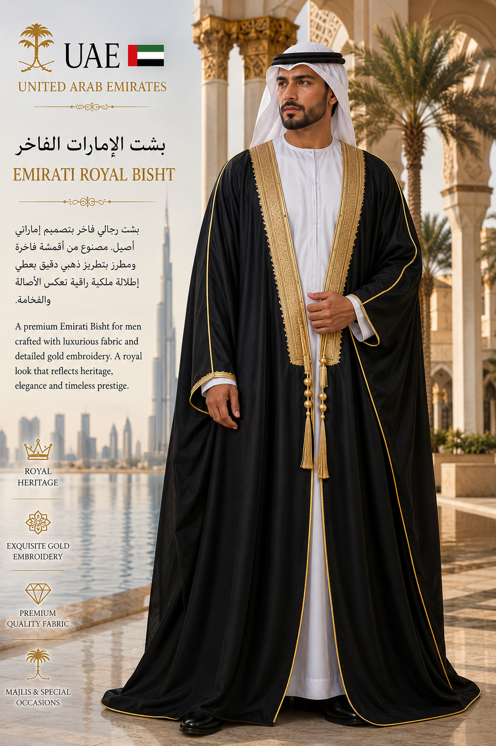 Emirati Royal Bisht