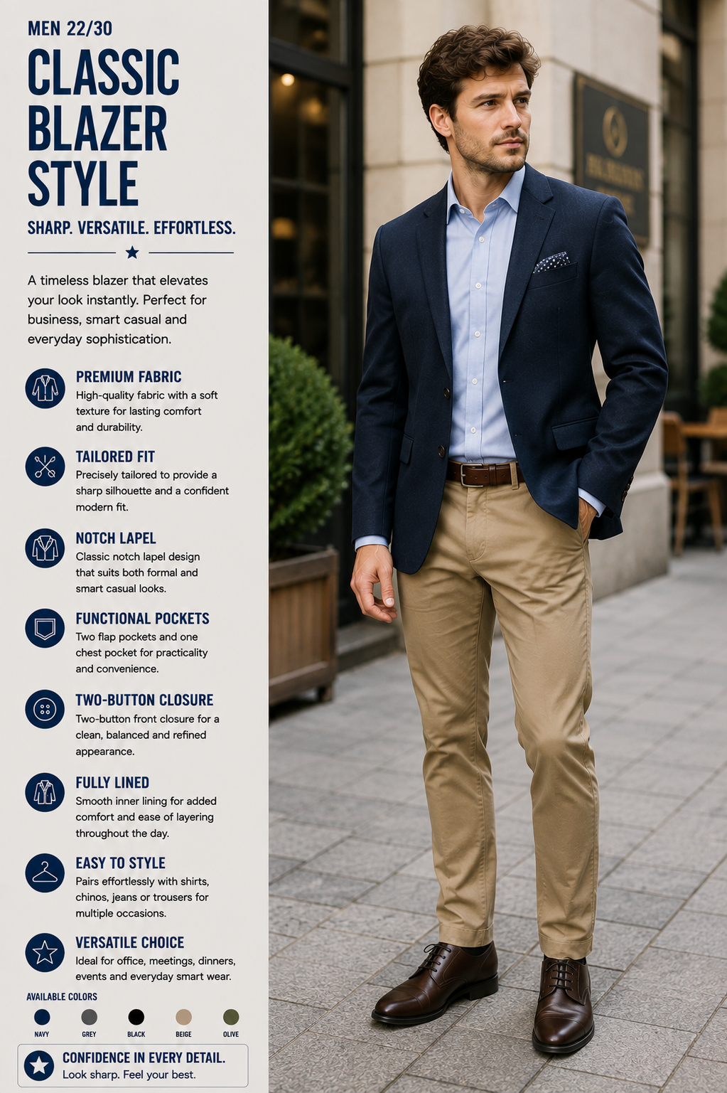 classic blazer style