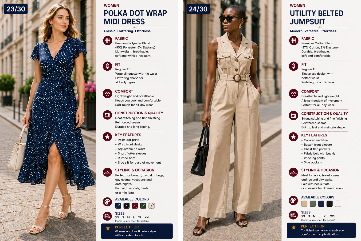 utility belted jump suit