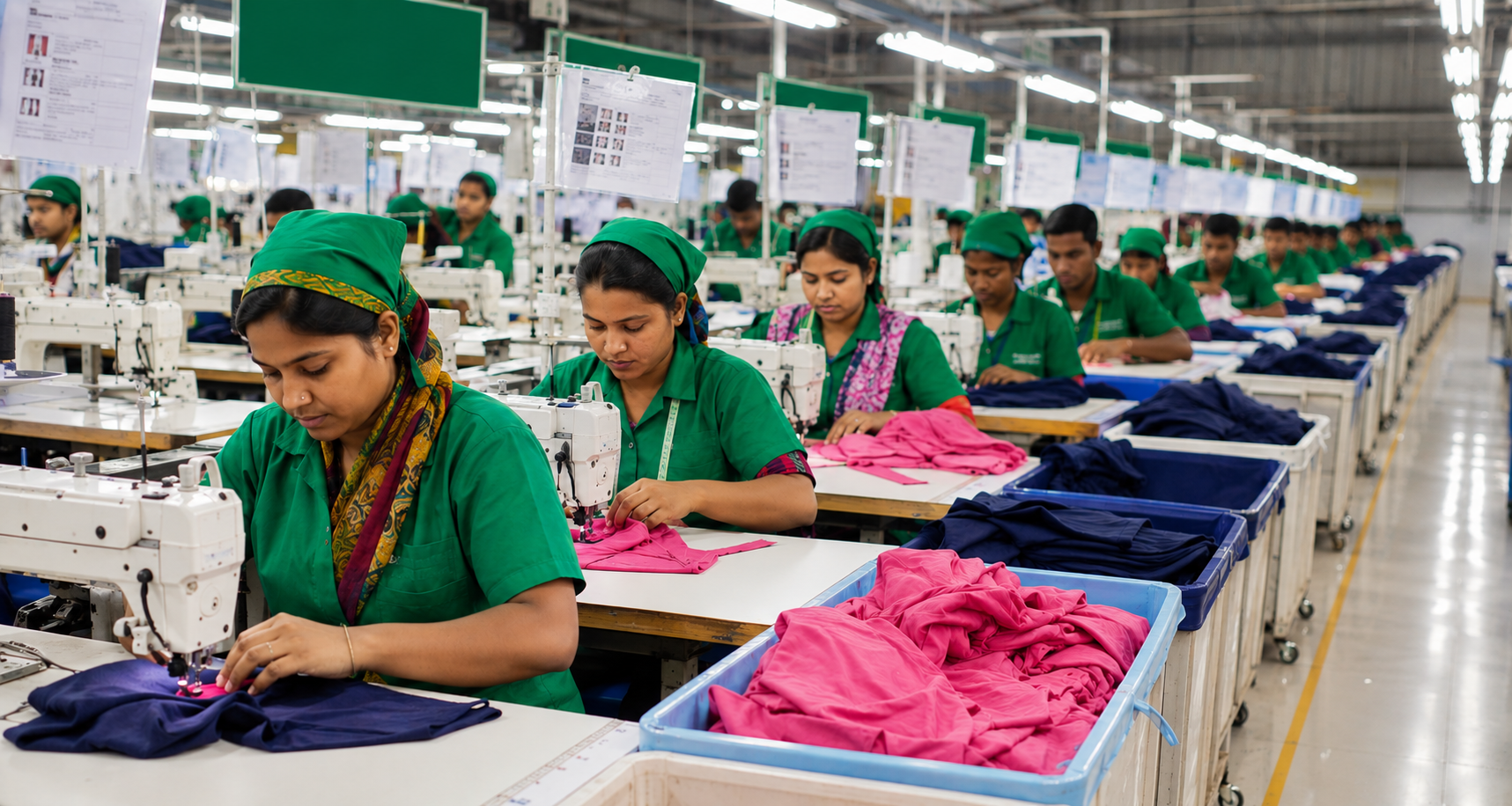 Garment production and accessory sourcing