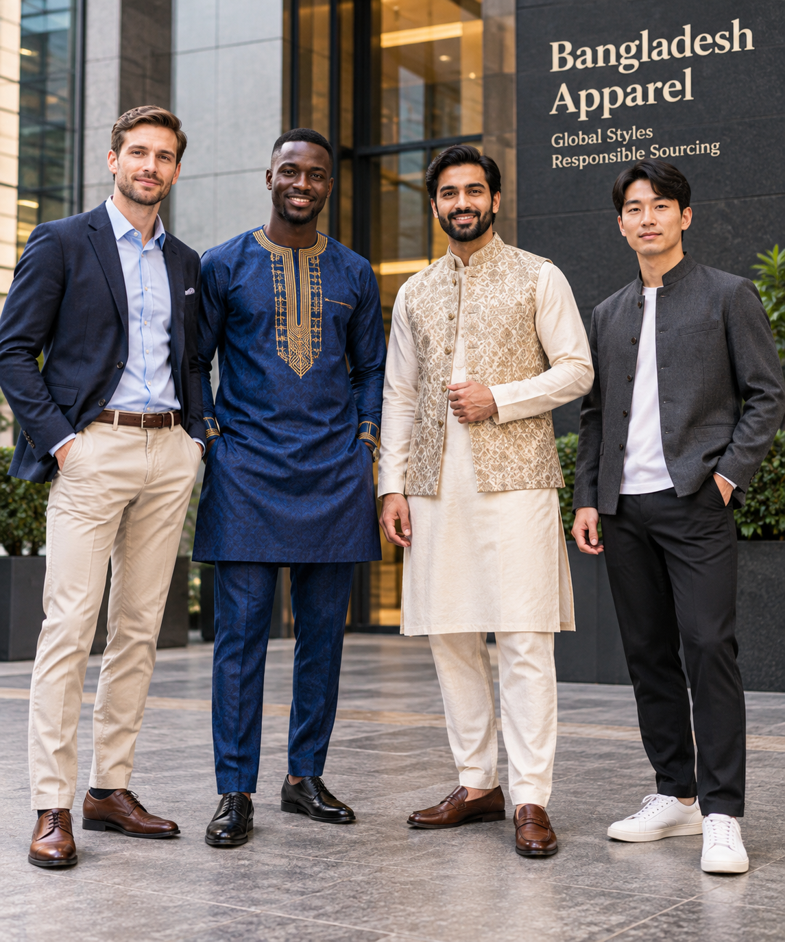 Modern garment collection